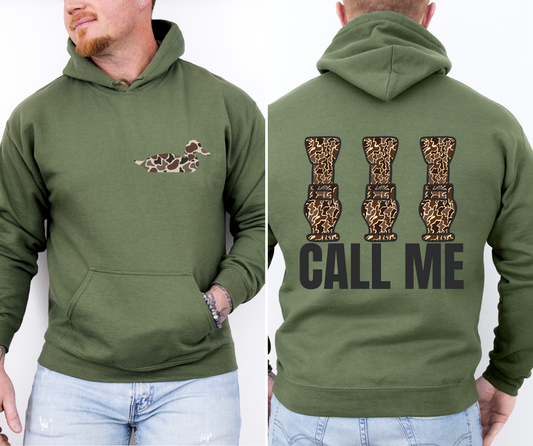 Call Me Duck Call Hoodie