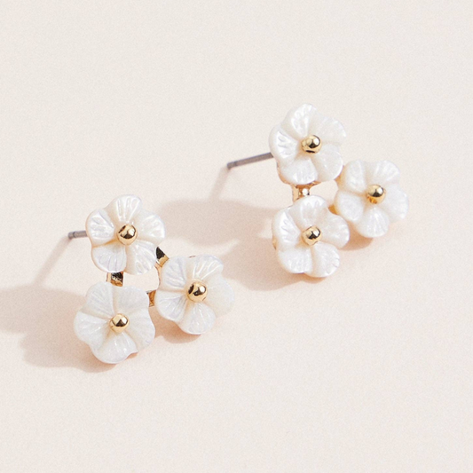 Gold & Pearl Dangles