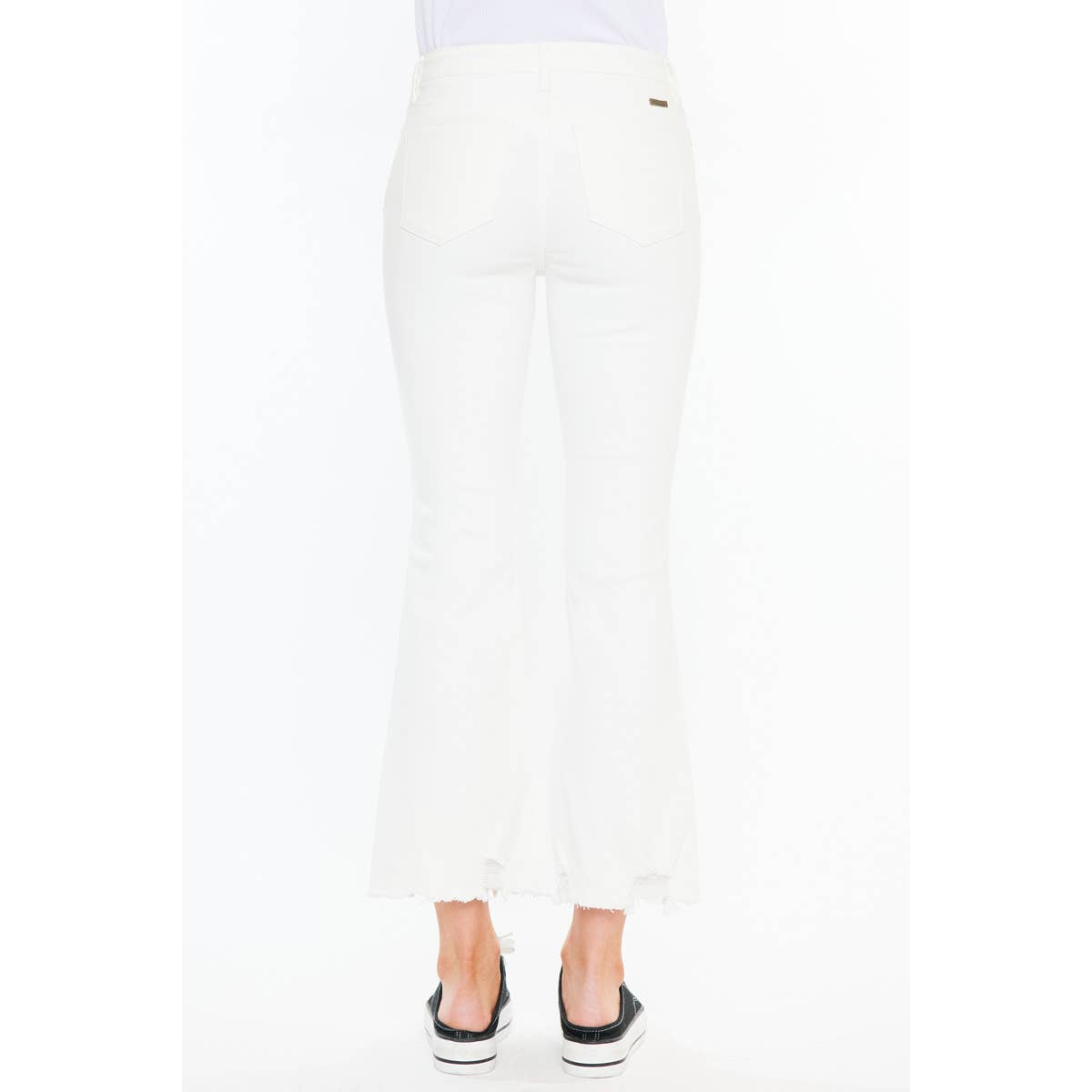 Bright Side High-Waisted Crop Jeans