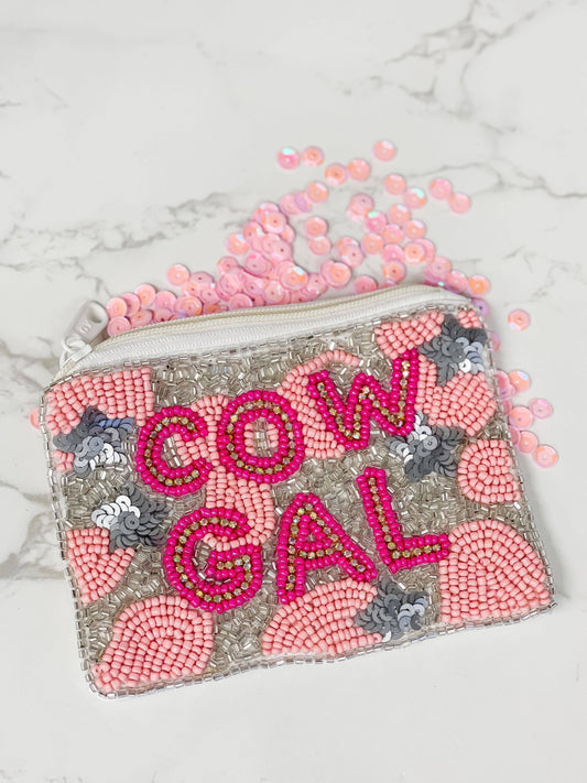 CowGal Bling Coin Purse 