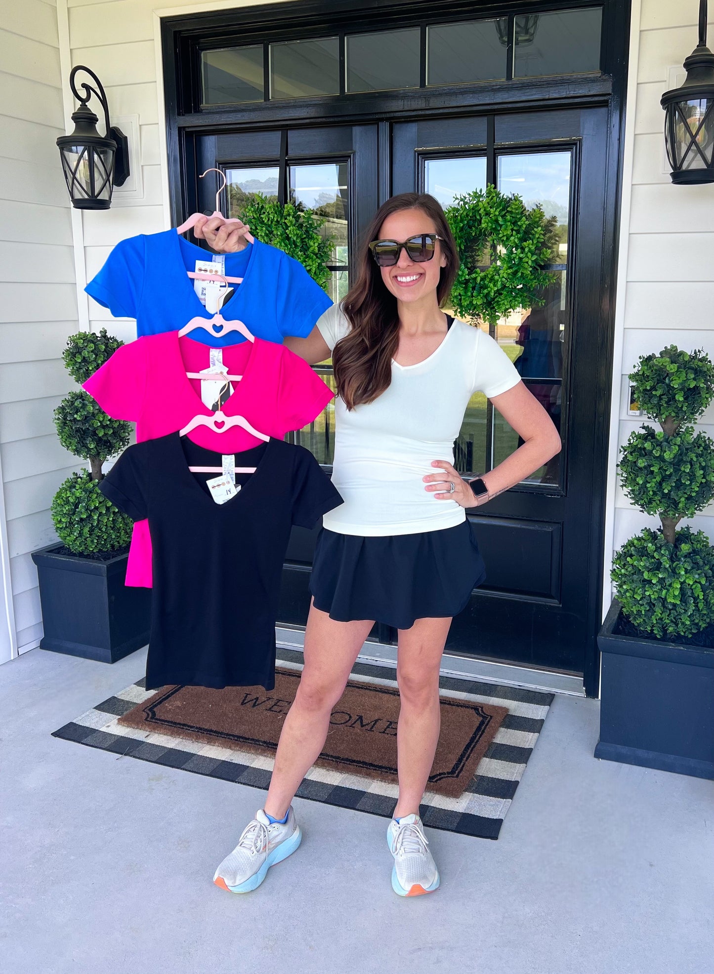 The Go-To V-Neck Seamless Tee