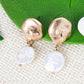 Gold & Pearl Dangles