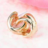 Cris Cross Hoops