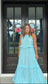 Sky’s the Limit Halter Maxi Dress