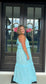 Sky’s the Limit Halter Maxi Dress