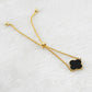 Clover Charm Adjustable Bracelet