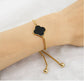Clover Charm Adjustable Bracelet