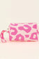 Chasing Adventure Pink Leopard Cosmetic Case